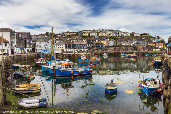 Mevagissey  Picture Board by Jim Monk