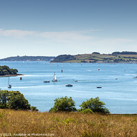 Buy canvas prints of River fal, Cornwall by Jim Monk