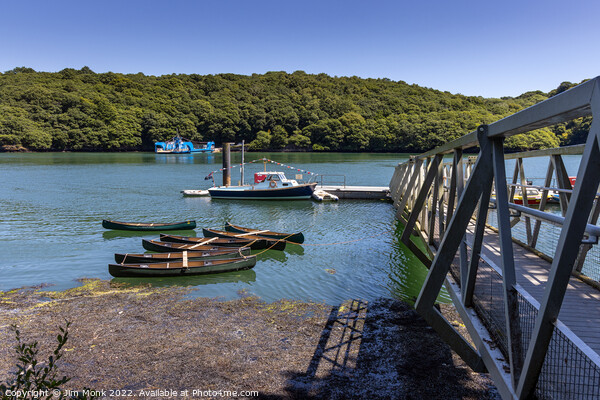 River Fal Crossing Picture Board by Jim Monk