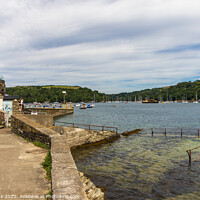 Buy canvas prints of Whitehouse Point Lighthouse, Fowey Landing by Jim Monk