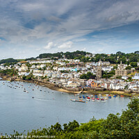 Buy canvas prints of Fowey View, Cornwall by Jim Monk