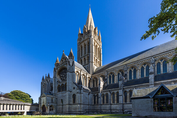 Truro Cathedral in Cornwall Picture Board by Jim Monk