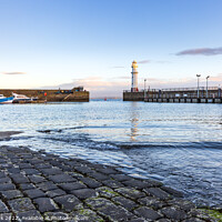 Buy canvas prints of Newhaven Harbour by Jim Monk
