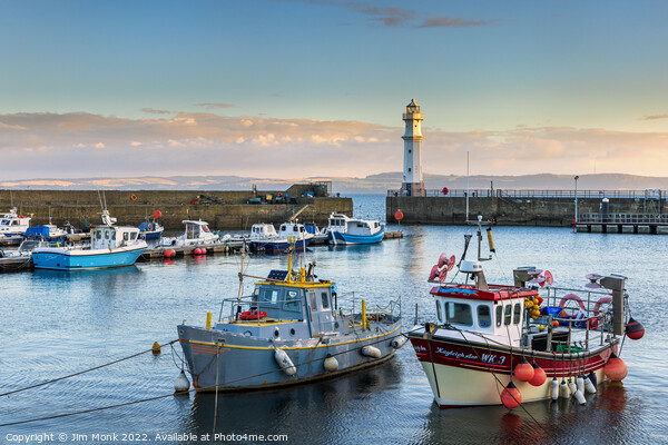 Newhaven Harbour Picture Board by Jim Monk