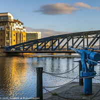 Buy canvas prints of The Harpoon Gun at Leith by Jim Monk