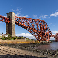Buy canvas prints of Forth Rail Bridge, North Queensferry by Jim Monk