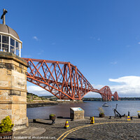 Buy canvas prints of North Queensferry Harbour Light Tower by Jim Monk