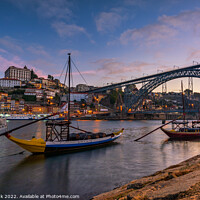 Buy canvas prints of Banks of the Douro river in Porto by Jim Monk