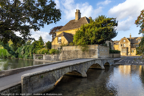 Bourton-on-the-Water Picture Board by Jim Monk