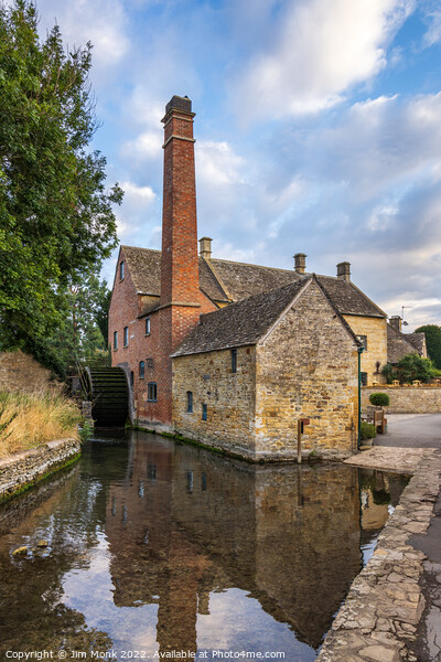 The Old Mill in Lower Slaughter Picture Board by Jim Monk