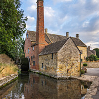 Buy canvas prints of The Old Mill in Lower Slaughter by Jim Monk