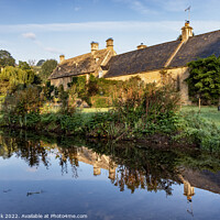 Buy canvas prints of Upper Slaughter by Jim Monk