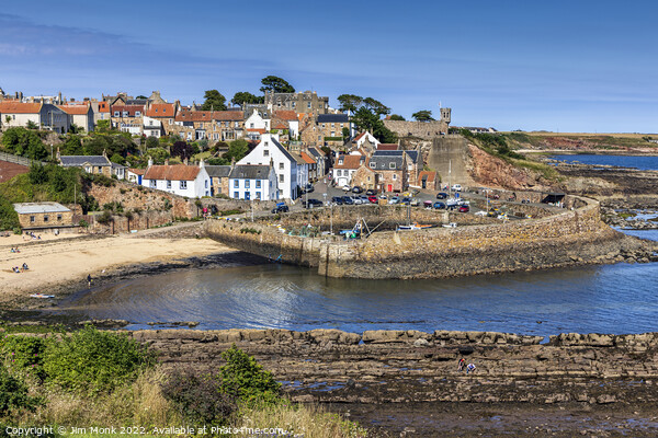 Crail Harbour, East Neuk of Fife Picture Board by Jim Monk