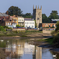 Buy canvas prints of Isleworth at low tide by Jim Monk
