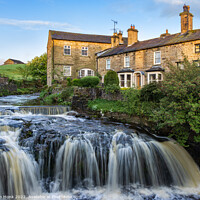 Buy canvas prints of Hawes Falls by Jim Monk