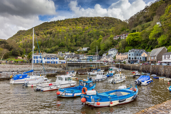Lynmouth Picture Board by Jim Monk