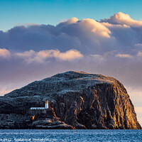 Buy canvas prints of Bass Rock by Jim Monk