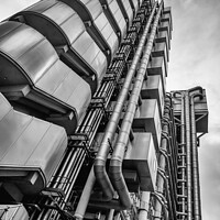 Buy canvas prints of Lloyd's building, City of London by Jim Monk