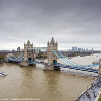 Buy canvas prints of Tower Bridge, London by Jim Monk