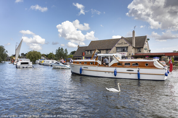 River Bure on the Norfolk Broads Picture Board by Jim Monk
