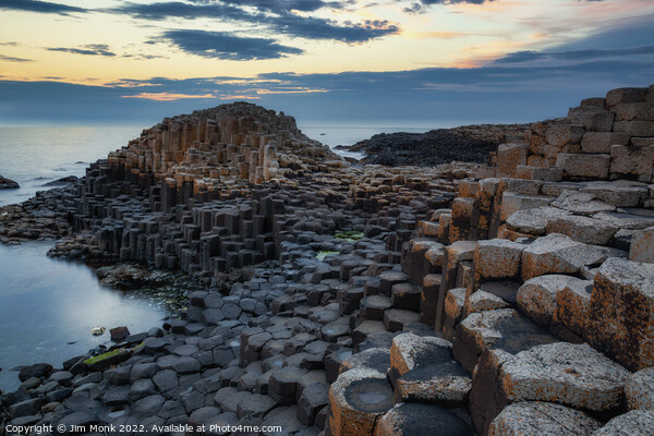Giant's Causeway, Northern Ireland Picture Board by Jim Monk