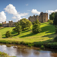 Buy canvas prints of Alnwick Castle by Jim Monk