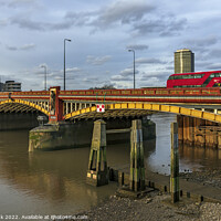 Buy canvas prints of Vauxhall Bridge, London by Jim Monk