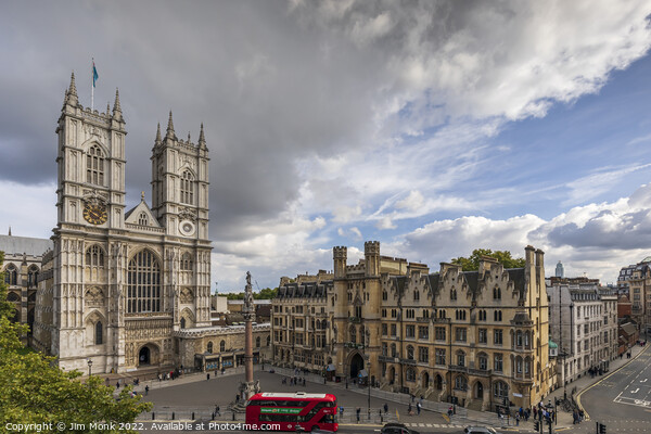 Westminster Abbey,  London Picture Board by Jim Monk