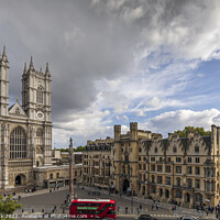 Buy canvas prints of Westminster Abbey,  London by Jim Monk