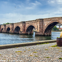 Buy canvas prints of Berwick Bridge by Jim Monk