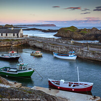 Buy canvas prints of Ballintoy Harbour by Jim Monk