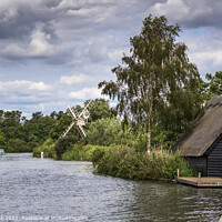 Buy canvas prints of How Hill, Norfolk Broads by Jim Monk