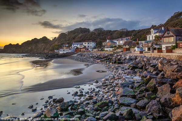 Steephill Cove, Isle Of Wight Picture Board by Jim Monk