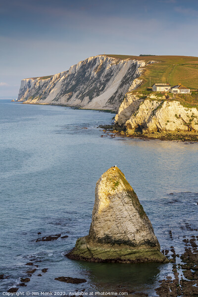 Stag Rock, Freshwater Bay Picture Board by Jim Monk