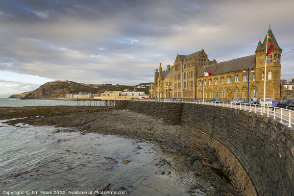 The Old College, Aberystwyth Picture Board by Jim Monk