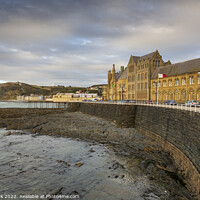 Buy canvas prints of The Old College, Aberystwyth by Jim Monk