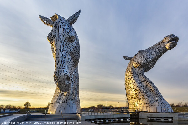 The Kelpies Picture Board by Jim Monk