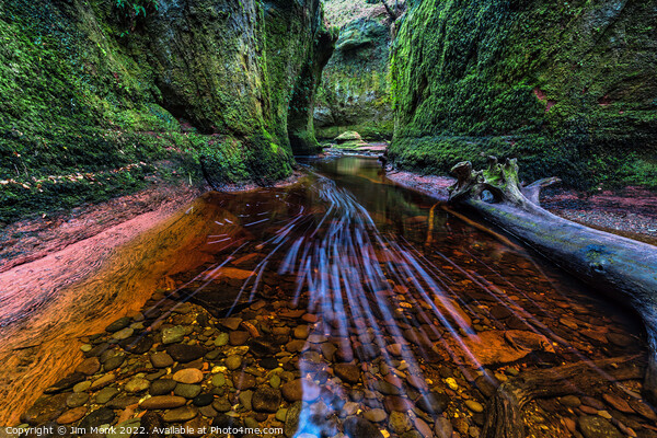 Finnich Glen and the Devil's Pulpit Picture Board by Jim Monk