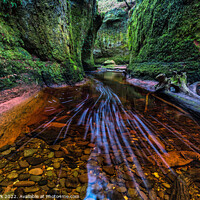 Buy canvas prints of Finnich Glen and the Devil's Pulpit by Jim Monk