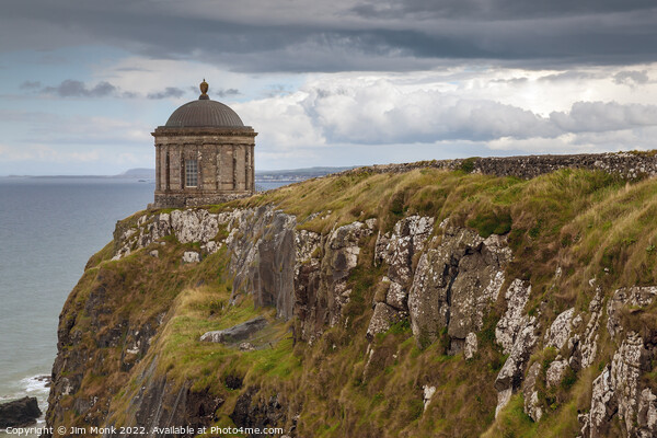 Mussenden Temple, Northern Ireland. Picture Board by Jim Monk