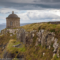 Buy canvas prints of Mussenden Temple, Northern Ireland. by Jim Monk