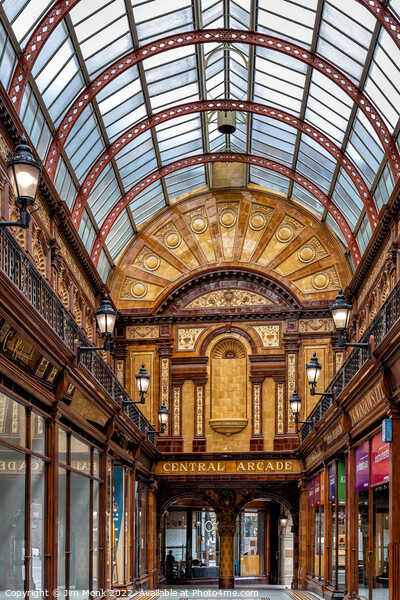 Newcastle's Central Arcade Picture Board by Jim Monk