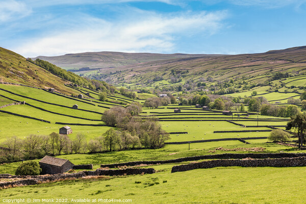 Swaledale View Picture Board by Jim Monk