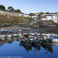Buy canvas prints of Portscatho Harbour by Jim Monk
