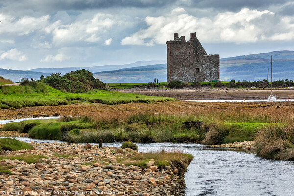 Lochranza Castle, Isle of Arran Picture Board by Jim Monk