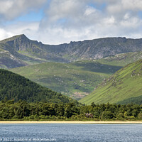 Buy canvas prints of Mountains of Arran by Jim Monk