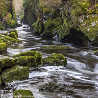 Buy canvas prints of The Fairy Glen, Wales by Jim Monk