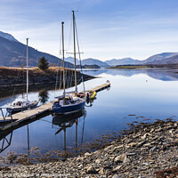 Buy canvas prints of Loch Leven, Ballachulish by Jim Monk