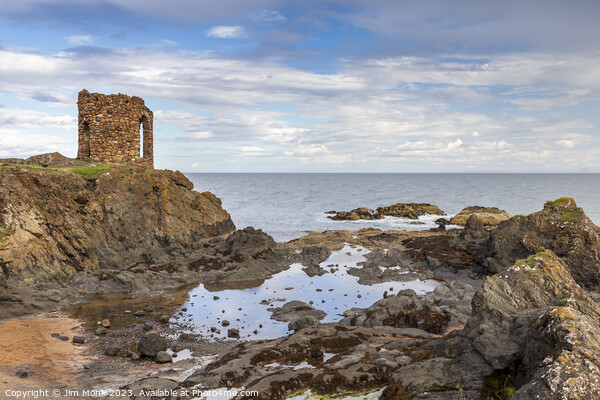 Lady's Tower, Fife Picture Board by Jim Monk