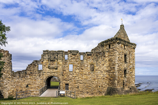 St Andrews Castle Picture Board by Jim Monk